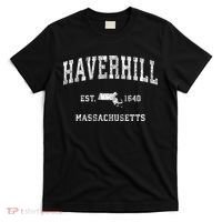 Haverhill Massachusetts Ma Vintage Athletic Sports T-Shirt thumb 0