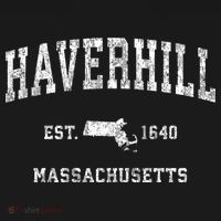 Haverhill Massachusetts Ma Vintage Athletic Sports T-Shirt thumb 7
