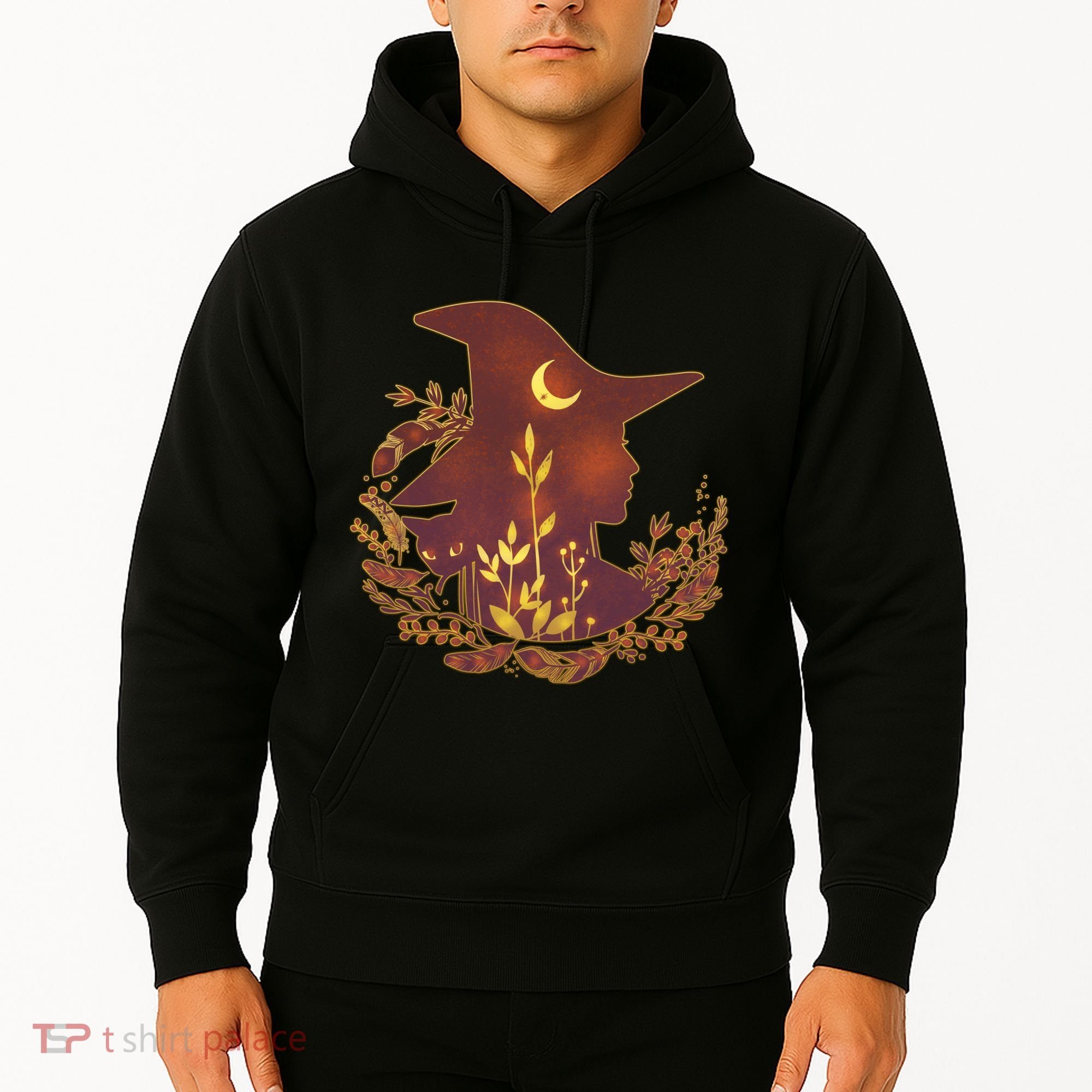 Halloween Mystical Nature Witch Hoodie