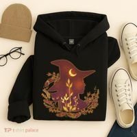 Halloween Mystical Nature Witch Hoodie thumb 4