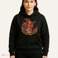 Halloween Mystical Nature Witch Hoodie thumb 5