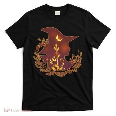 Halloween Mystical Nature Witch T-Shirt