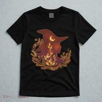 Halloween Mystical Nature Witch T-Shirt thumb 5
