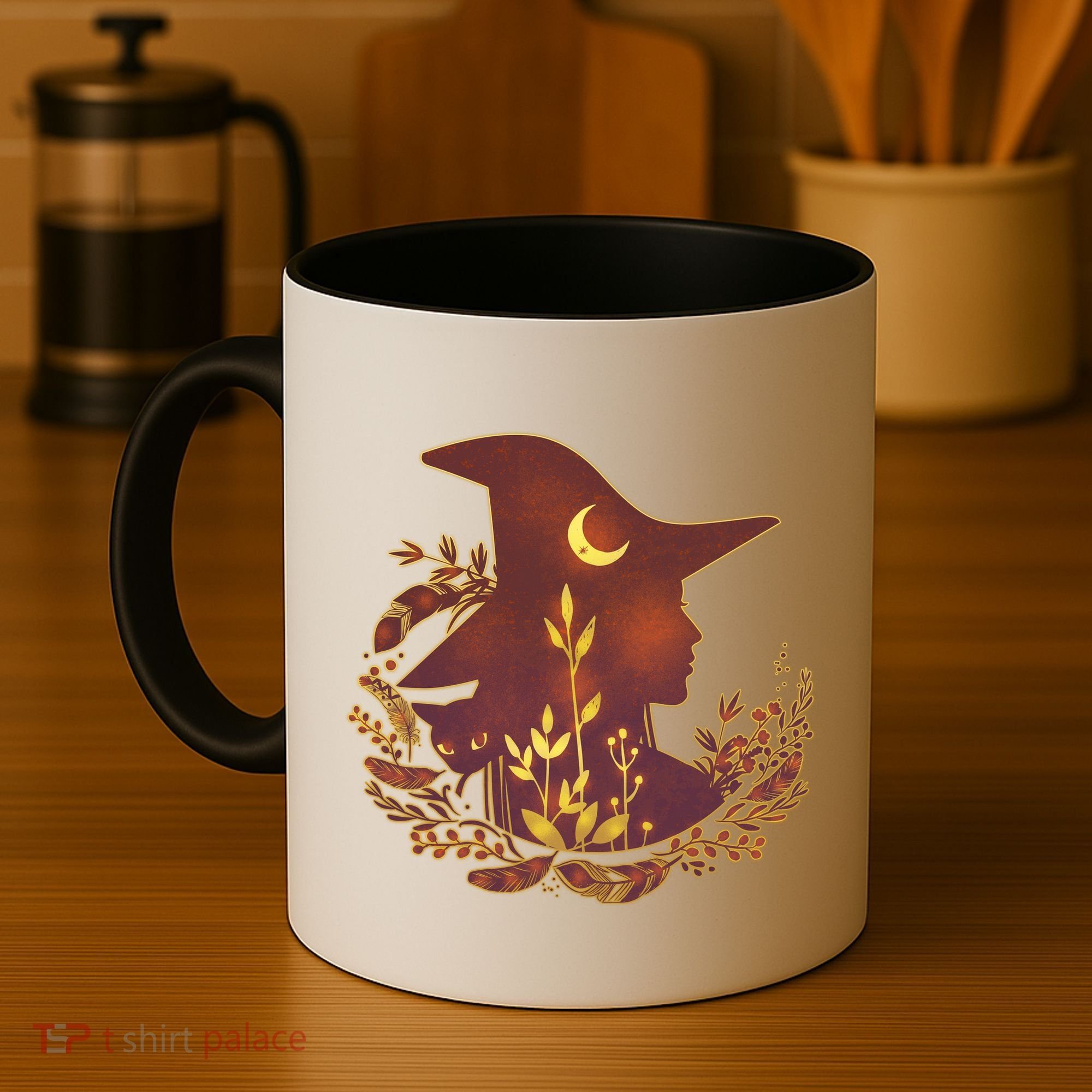 Halloween Mystical Nature Witch Coffee Mug