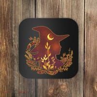 Halloween Mystical Nature Witch Coaster thumb 0