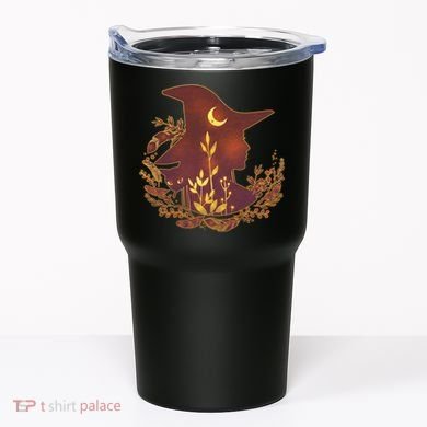 Halloween Mystical Nature Witch Tumbler