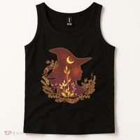Halloween Mystical Nature Witch Tank Top thumb 2