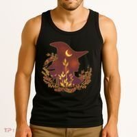 Halloween Mystical Nature Witch Tank Top thumb 3