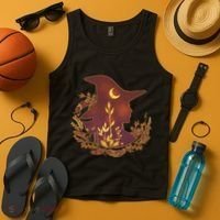 Halloween Mystical Nature Witch Tank Top thumb 4