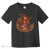 Halloween Mystical Nature Witch Toddler T-Shirt thumb 0