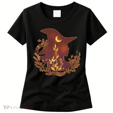 Halloween Mystical Nature Witch Women's T-Shirt