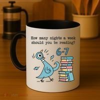 How Many Nights A Week Should You Be Reading 6-7 Coffee Mug thumb 4