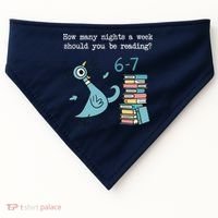How Many Nights A Week Should You Be Reading 6-7 USA-Made Doggie Bandana thumb 0