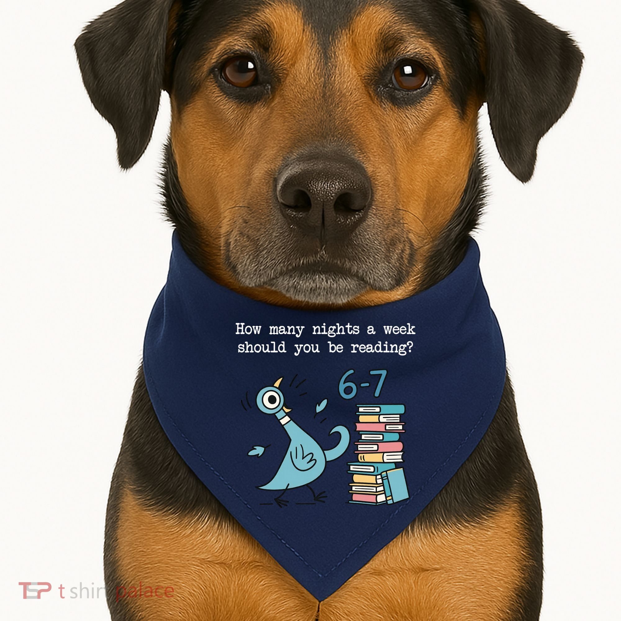How Many Nights A Week Should You Be Reading 6-7 USA-Made Doggie Bandana