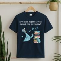 How Many Nights A Week Should You Be Reading 6-7 T-Shirt thumb 2