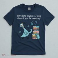 How Many Nights A Week Should You Be Reading 6-7 T-Shirt thumb 5