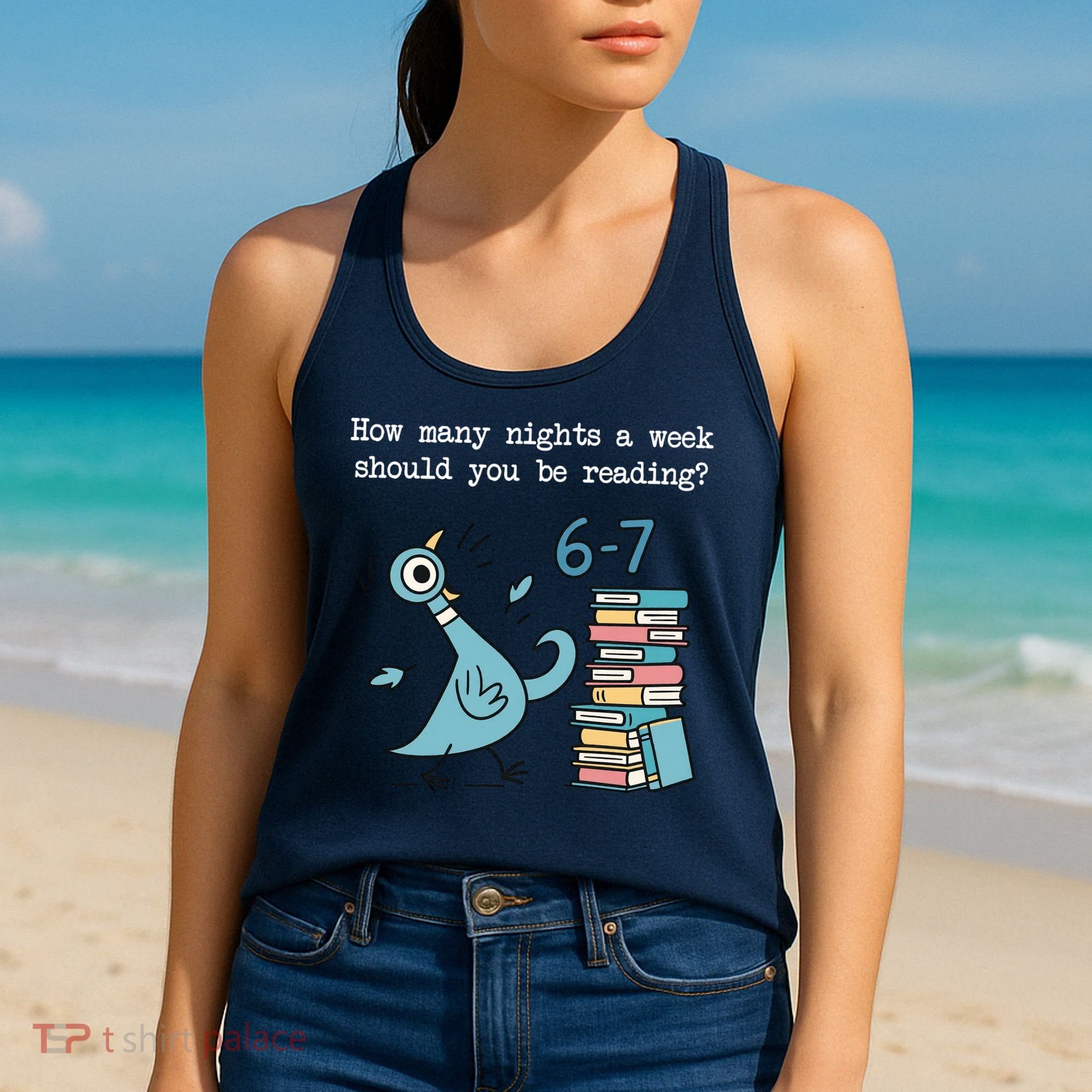 How Many Nights A Week Should You Be Reading 6-7 Women's Tank Top