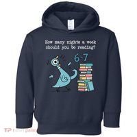 How Many Nights A Week Should You Be Reading 6-7 Toddler Hoodie thumb 0