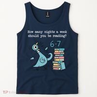 How Many Nights A Week Should You Be Reading 6-7 Tank Top thumb 2