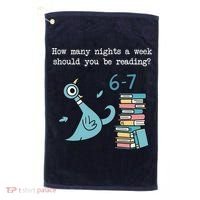 How Many Nights A Week Should You Be Reading 6-7 Golf Towel thumb 0