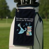 How Many Nights A Week Should You Be Reading 6-7 Golf Towel thumb 2