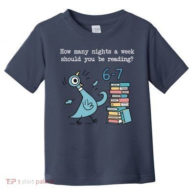 How Many Nights A Week Should You Be Reading 6-7 Toddler T-Shirt