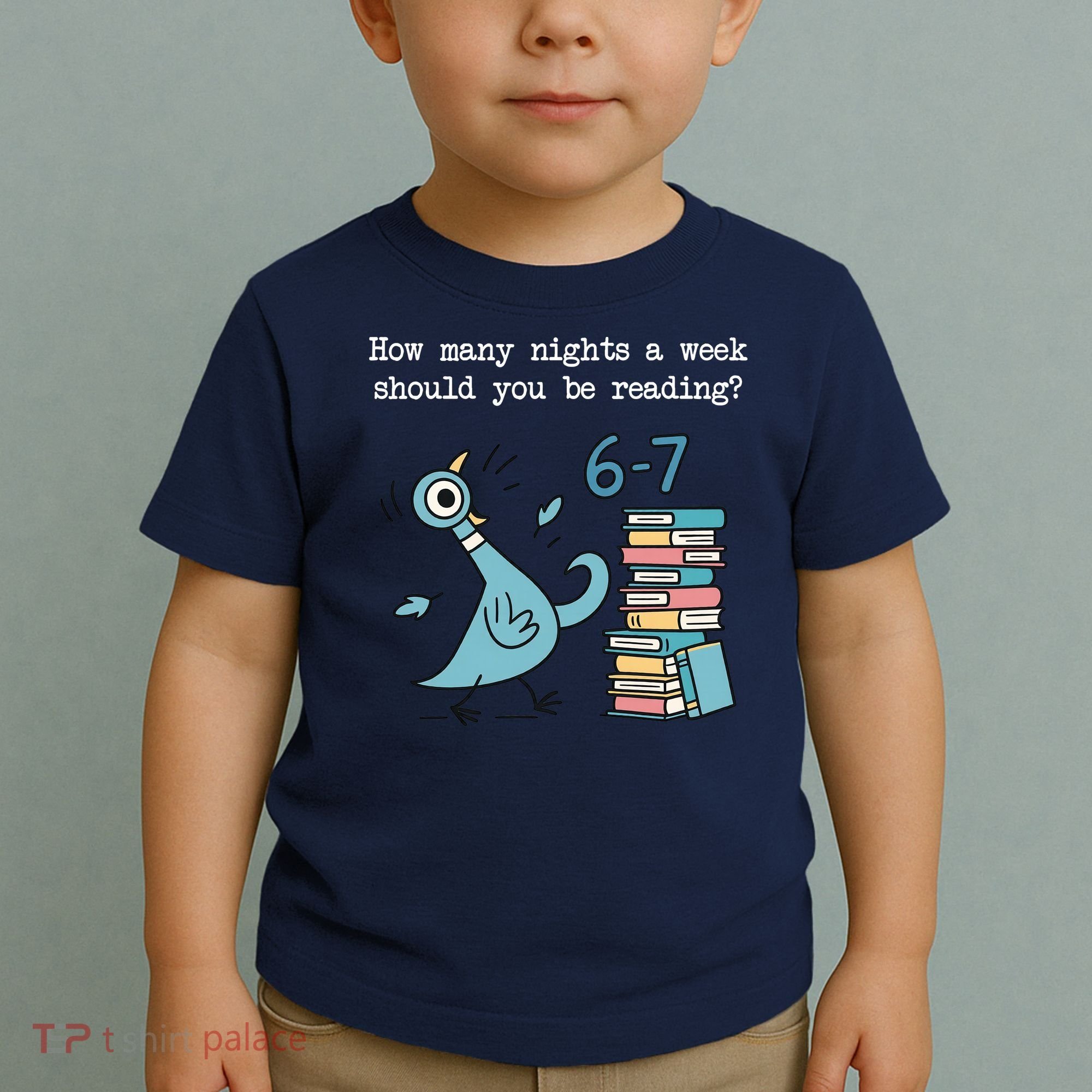 How Many Nights A Week Should You Be Reading 6-7 Toddler T-Shirt