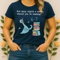 How Many Nights A Week Should You Be Reading 6-7 Women's T-Shirt thumb 2
