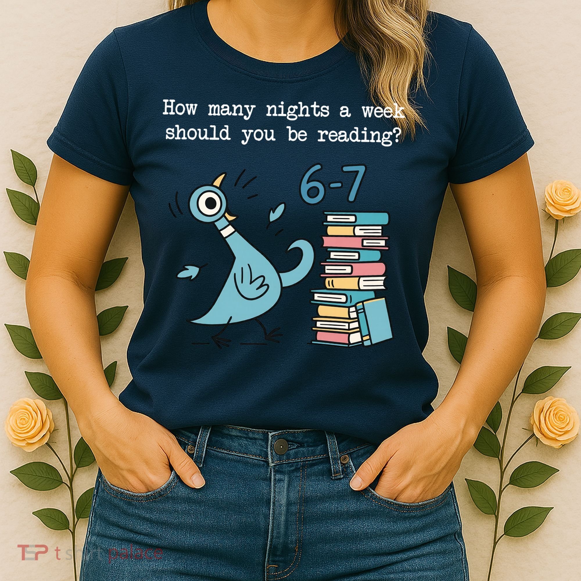 How Many Nights A Week Should You Be Reading 6-7 Women's T-Shirt