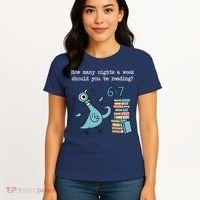 How Many Nights A Week Should You Be Reading 6-7 Women's T-Shirt thumb 4