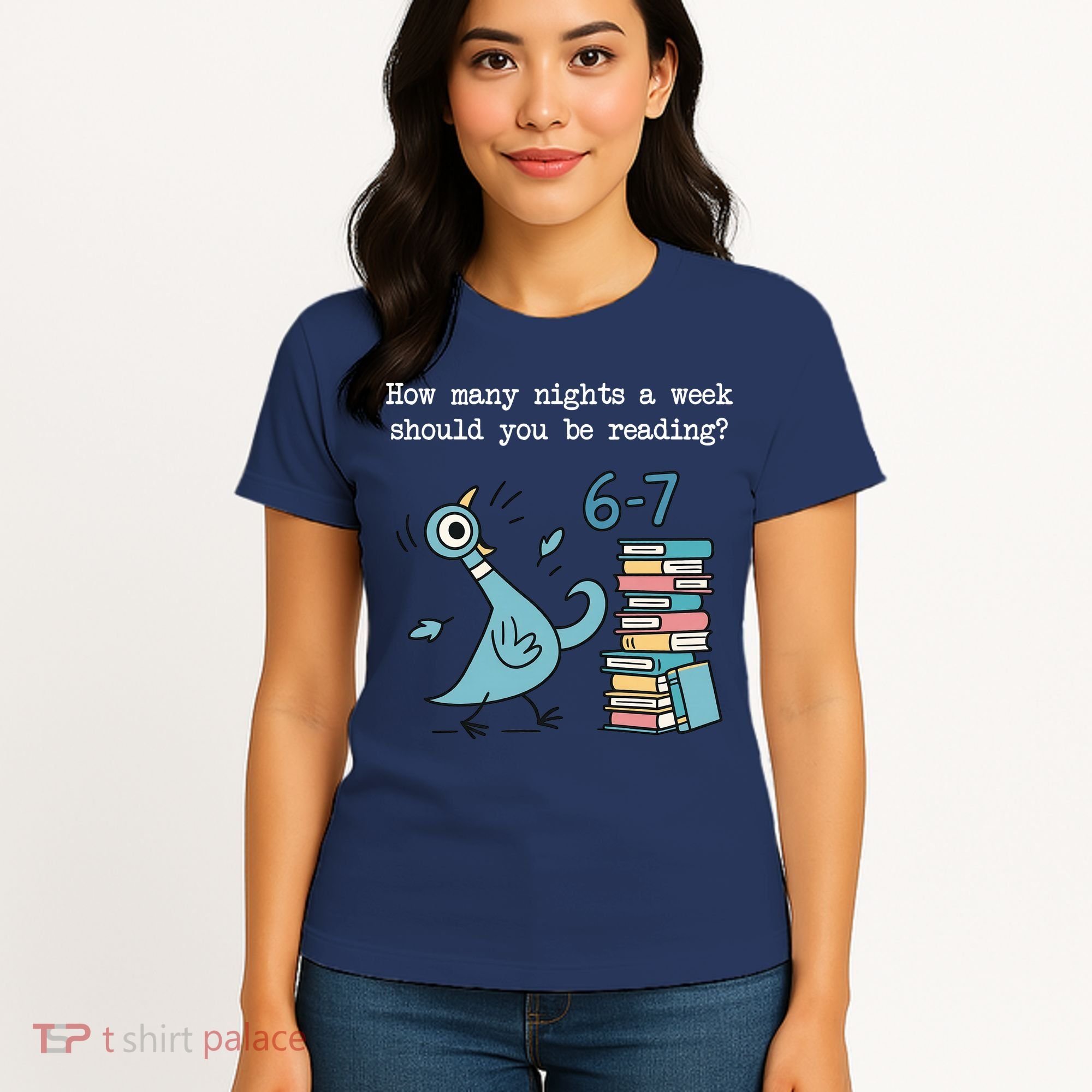 How Many Nights A Week Should You Be Reading 6-7 Women's T-Shirt