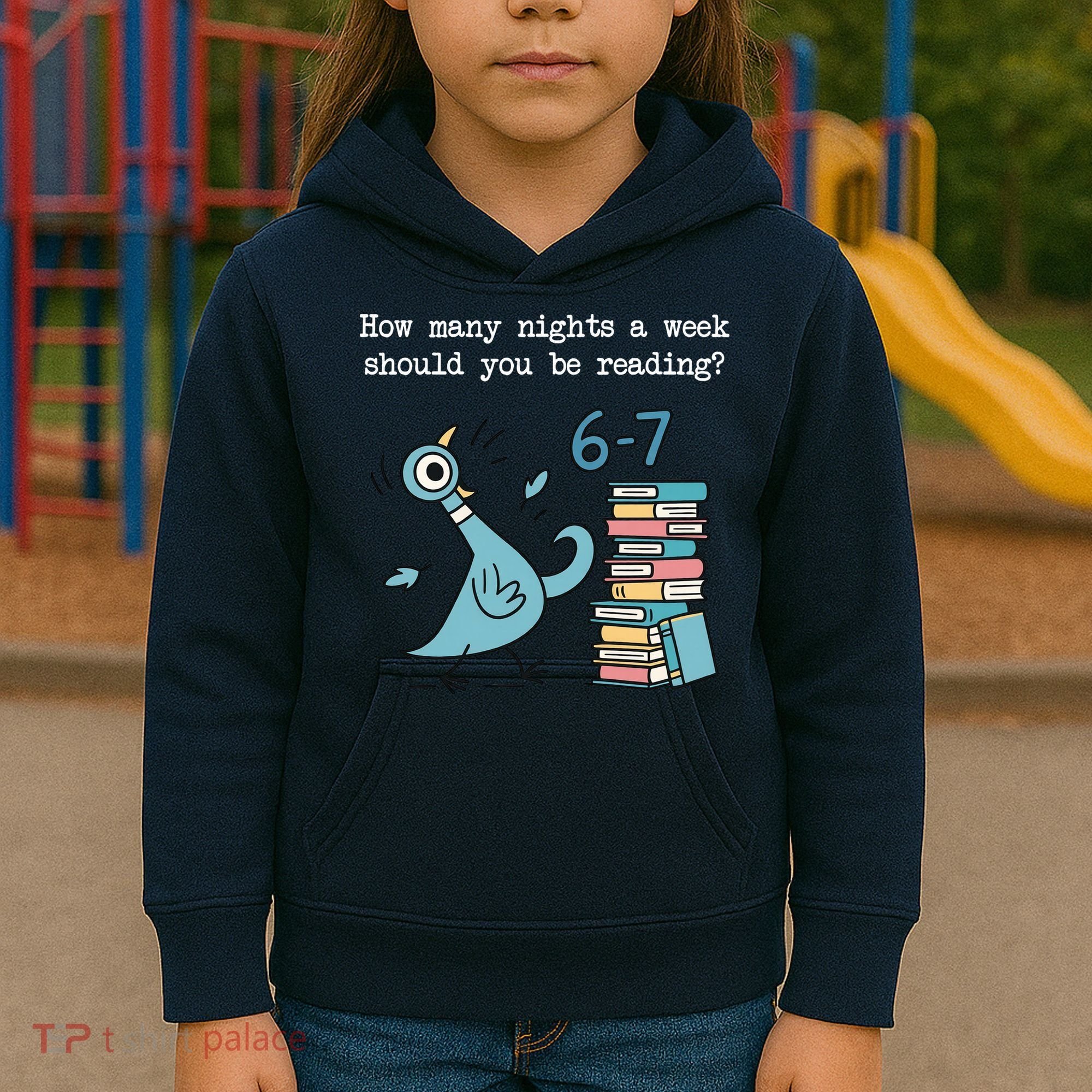How Many Nights A Week Should You Be Reading 6-7 Kids Hoodie