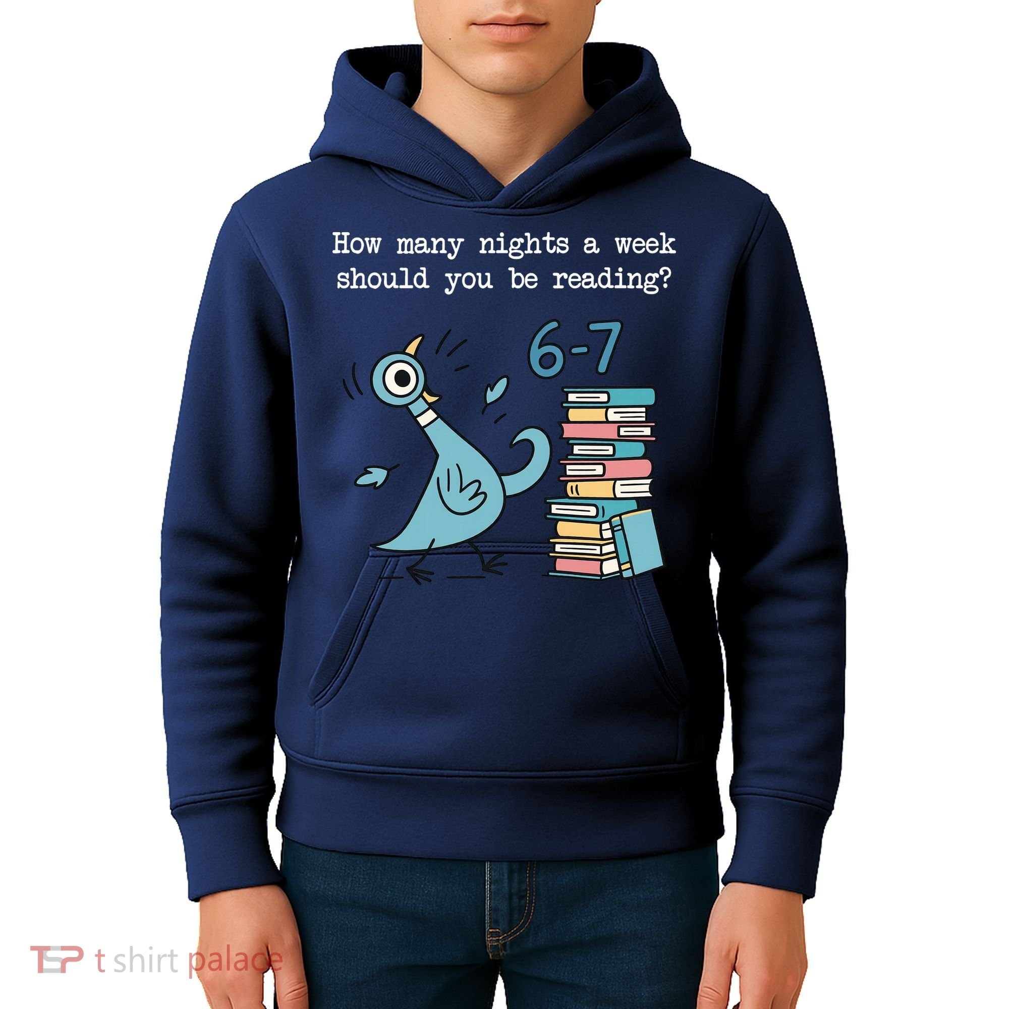 How Many Nights A Week Should You Be Reading 6-7 Kids Hoodie