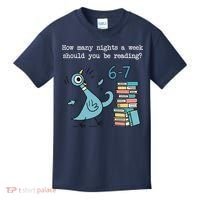 How Many Nights A Week Should You Be Reading 6-7 Kids T-Shirt thumb 0