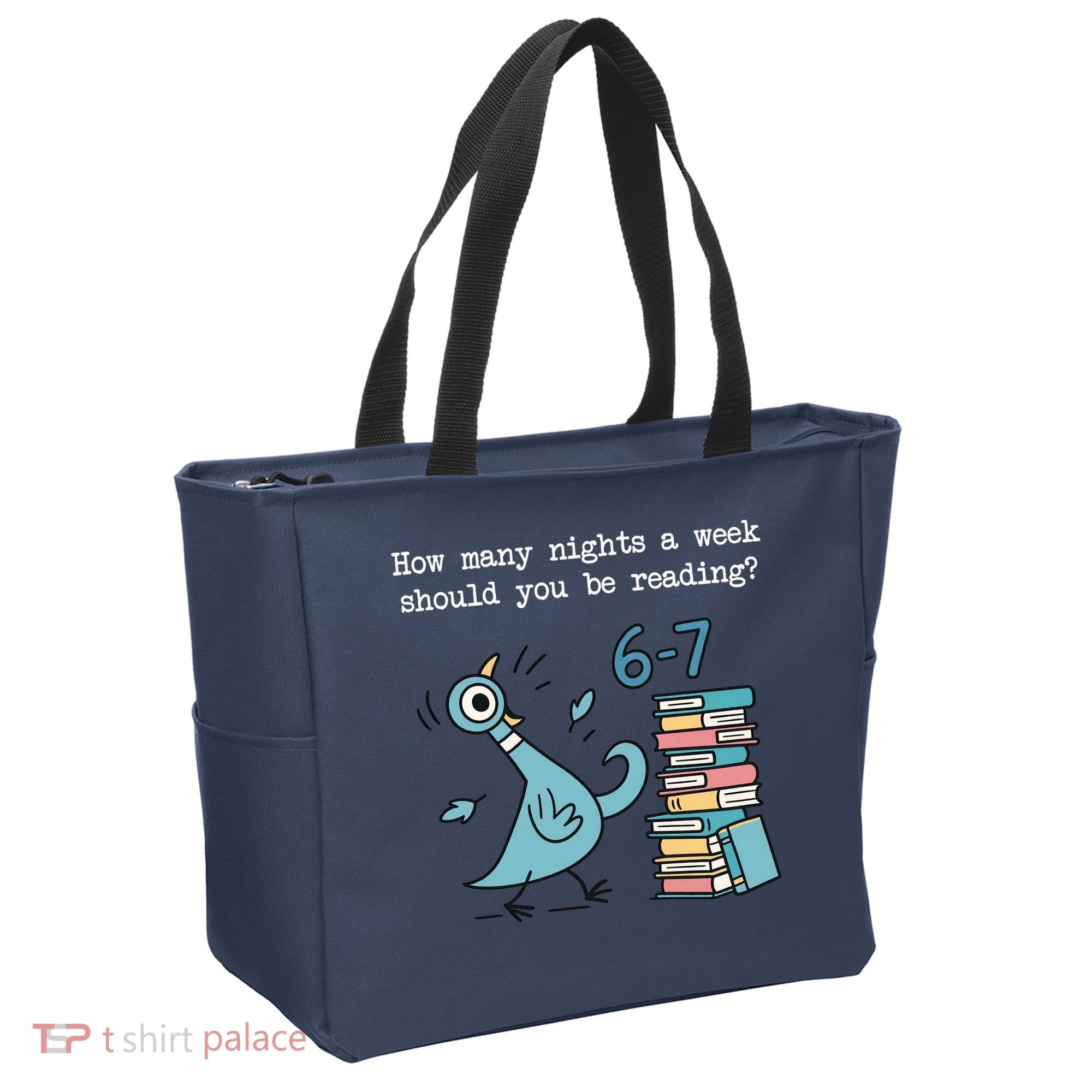 How Many Nights A Week Should You Be Reading 6-7 Tote Bag