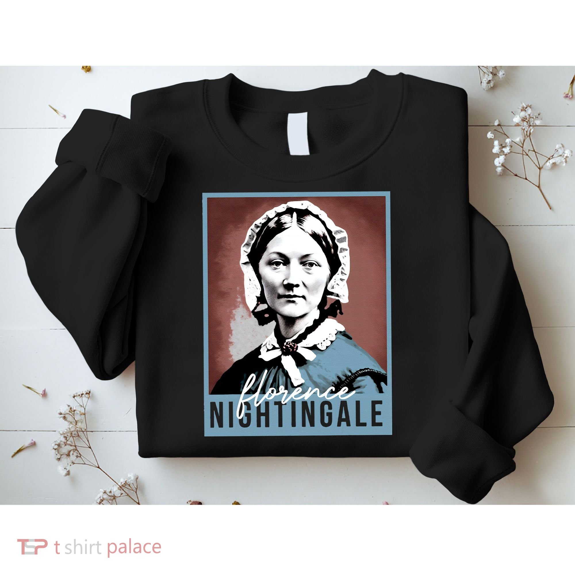 History Month Nurse Florence Nightingale Nursing Sweatshirt