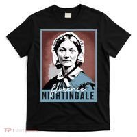 History Month Nurse Florence Nightingale Nursing T-Shirt thumb 0