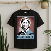 History Month Nurse Florence Nightingale Nursing T-Shirt thumb 2