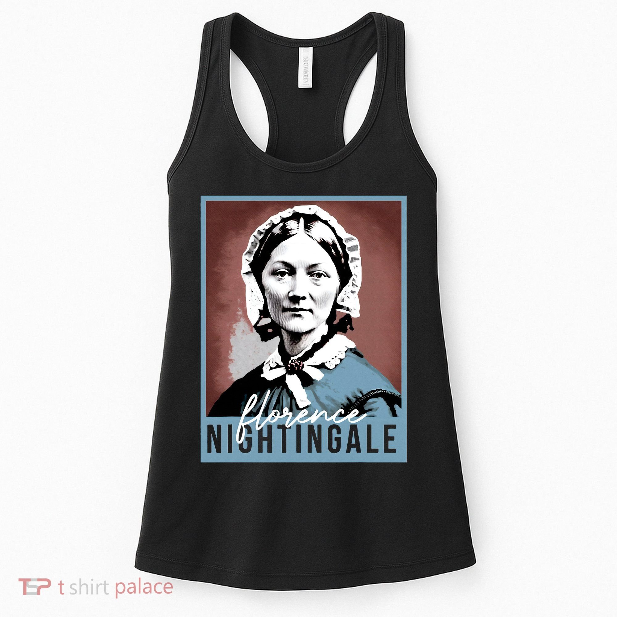 History Month Nurse Florence Nightingale Nursing Women's Tank Top