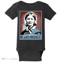 History Month Nurse Florence Nightingale Nursing Baby Bodysuit thumb 0