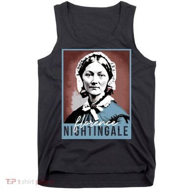 History Month Nurse Florence Nightingale Nursing Tank Top