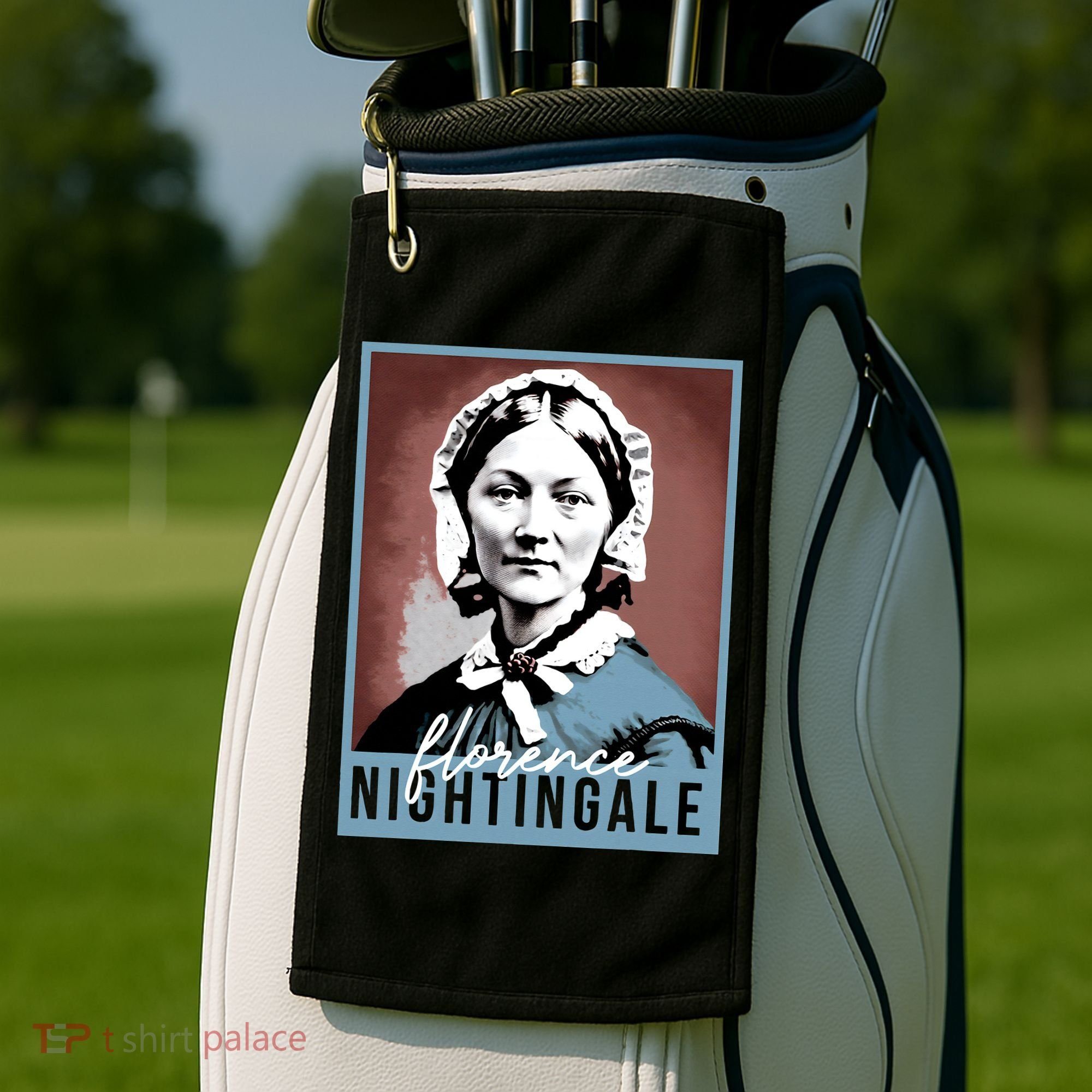 History Month Nurse Florence Nightingale Nursing Golf Towel