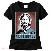 History Month Nurse Florence Nightingale Nursing Women's T-Shirt thumb 0