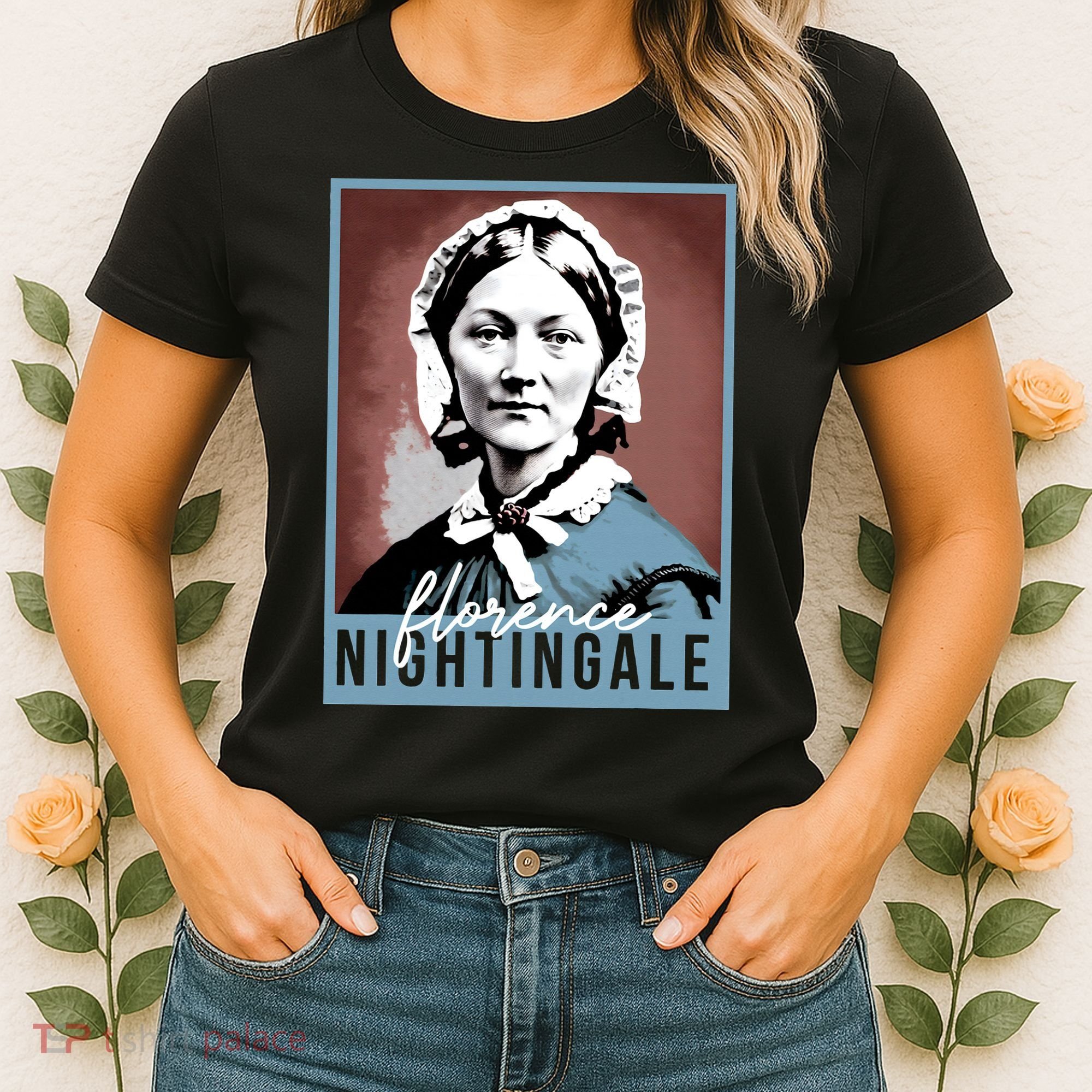 History Month Nurse Florence Nightingale Nursing Women's T-Shirt