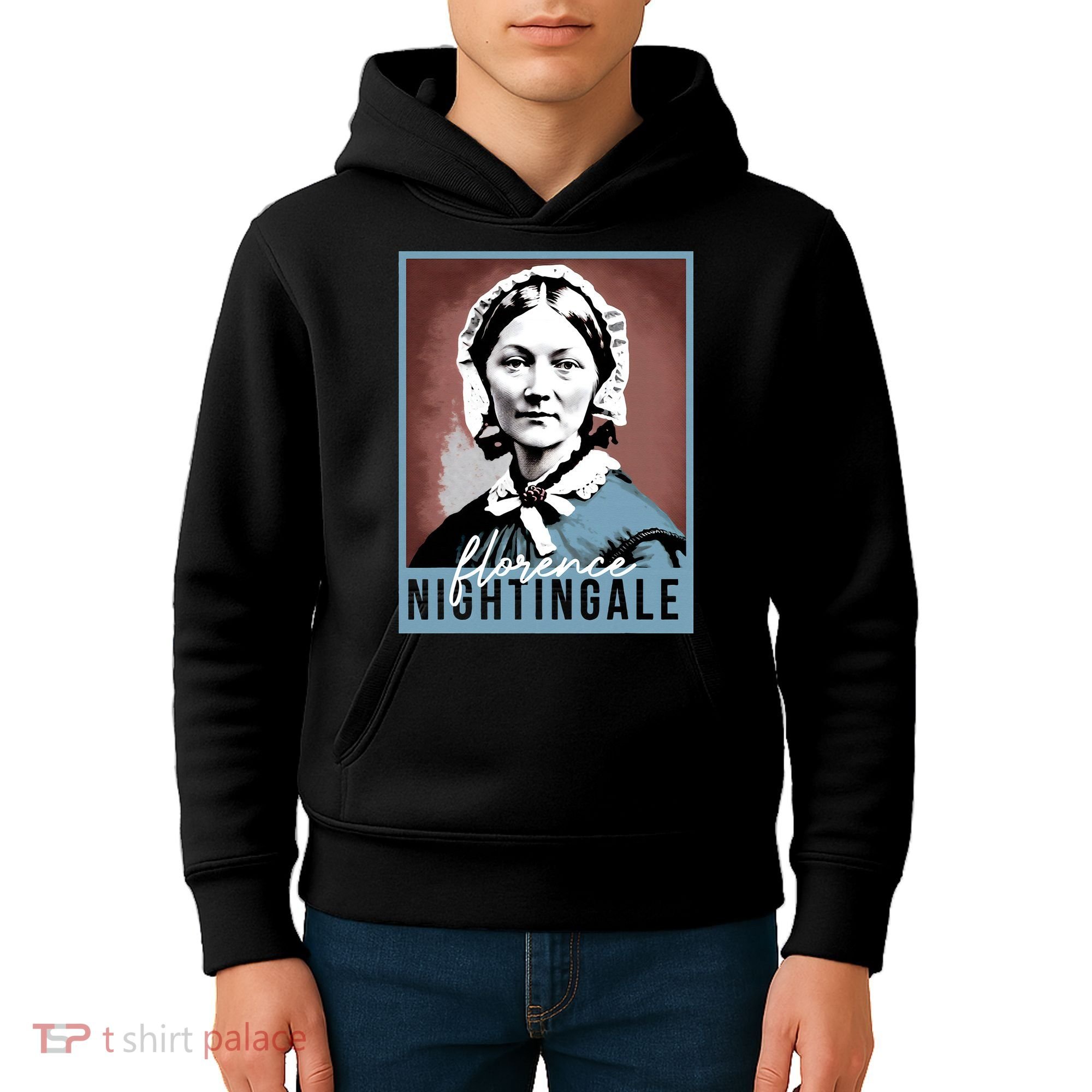 History Month Nurse Florence Nightingale Nursing Kids Hoodie