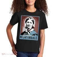 History Month Nurse Florence Nightingale Nursing Kids T-Shirt thumb 2