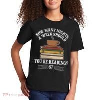 How Mnay Nights A Week You Should Be Reading 67 Meme Kids T-Shirt thumb 2