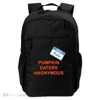 Hello My Name Is Peter Pumpkin Eaters Anonymous Backpack thumb 0