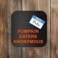 Hello My Name Is Peter Pumpkin Eaters Anonymous Coaster thumb 0