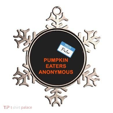 Hello My Name Is Peter Pumpkin Eaters Anonymous Ornament